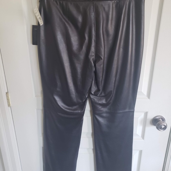Black LEATHER pants!  Soft, gorgeous - Picture 4 of 15